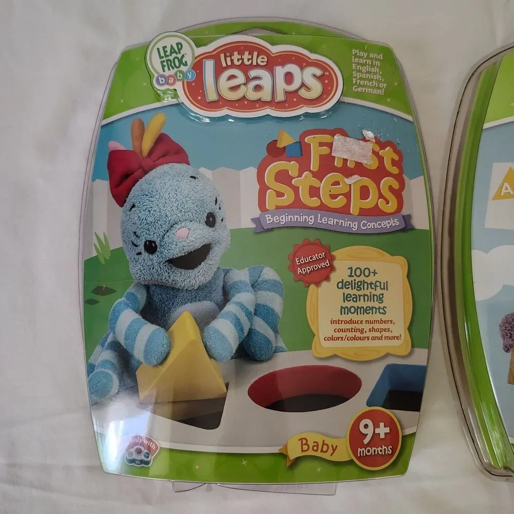 NEW Leap Frog Baby Little Leaps Discs First Steps Play & Move For Grow With Me